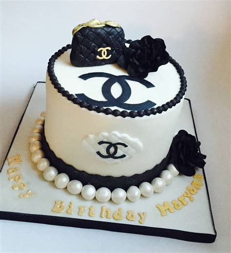 happy birthday chanel cake